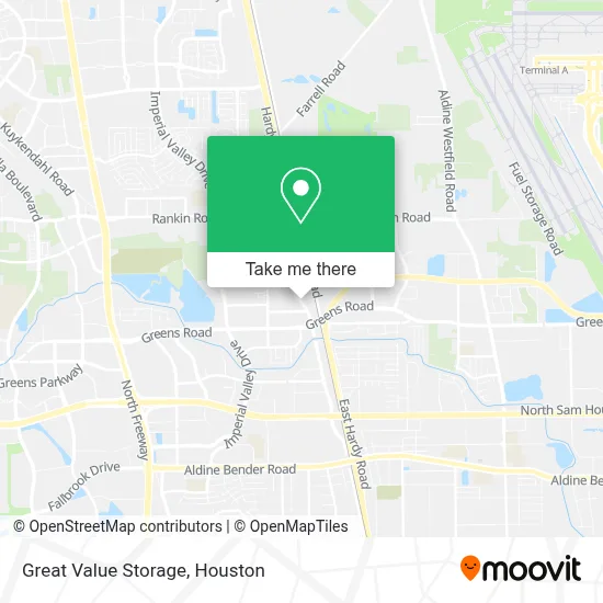 Great Value Storage map