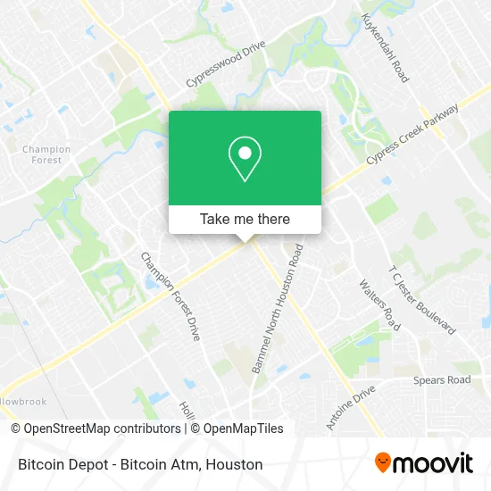 Bitcoin Depot - Bitcoin Atm map