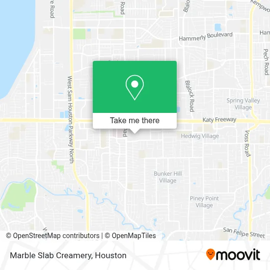 Marble Slab Creamery map