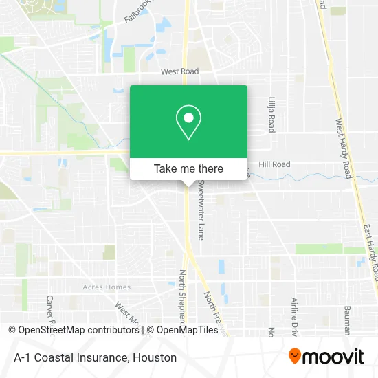 A-1 Coastal Insurance map