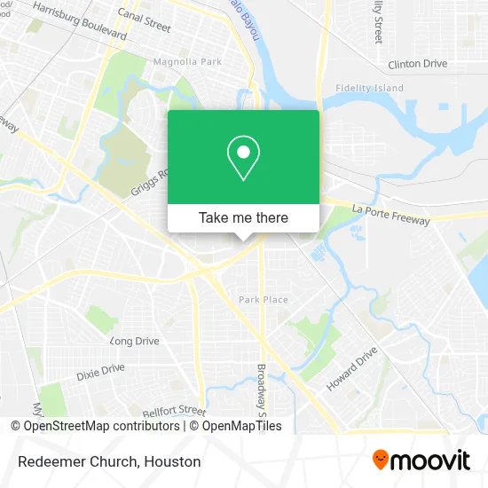 Redeemer Church map