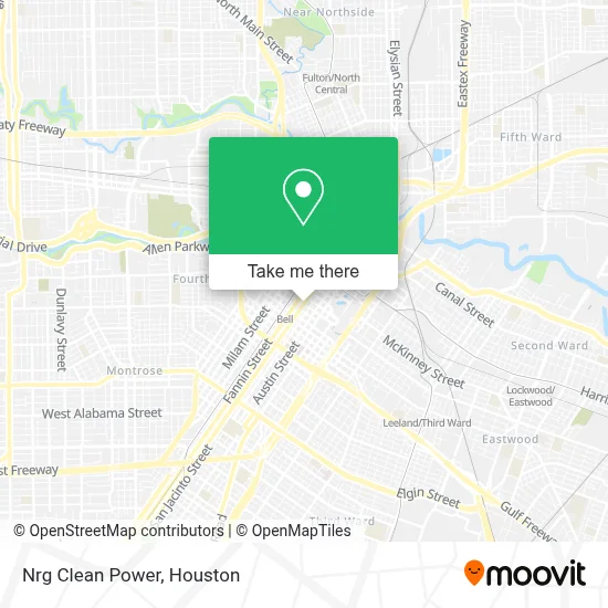 Nrg Clean Power map