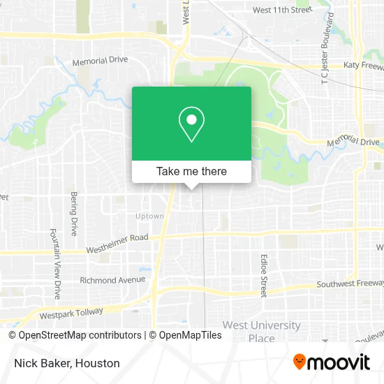 Nick Baker map