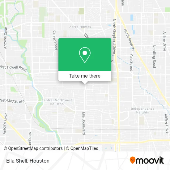 Ella Shell map