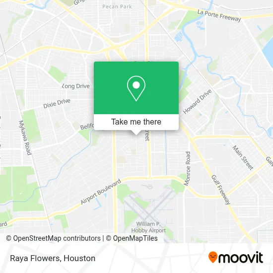 Raya Flowers map
