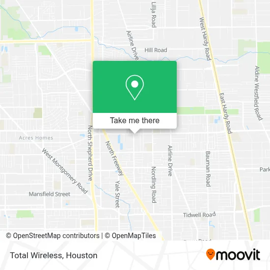 Total Wireless map
