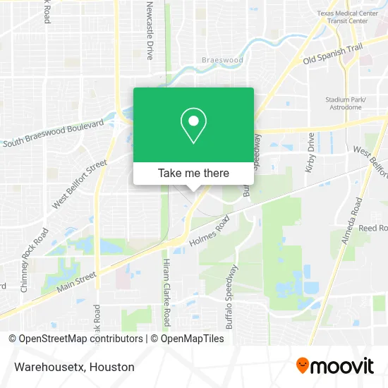 Warehousetx map