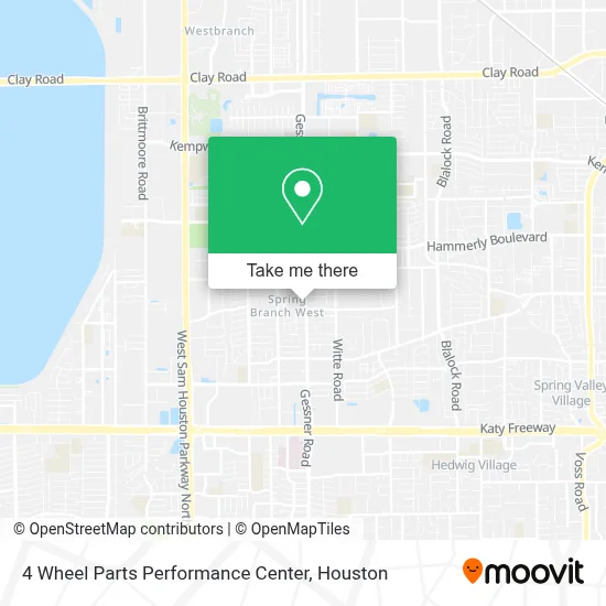 4 Wheel Parts Performance Center map