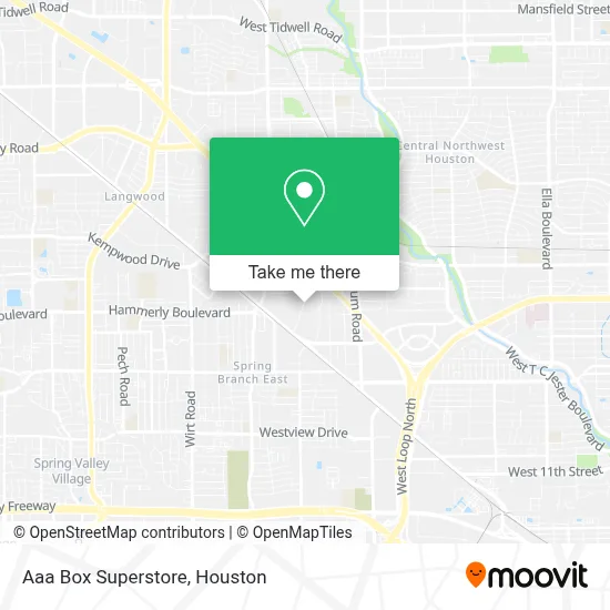 Aaa Box Superstore map