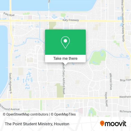 The Point Student Ministry map