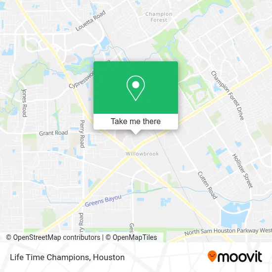 Life Time Champions map