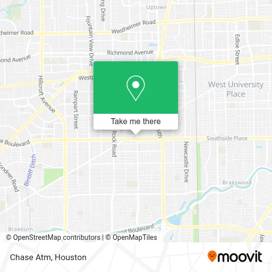 Chase Atm map