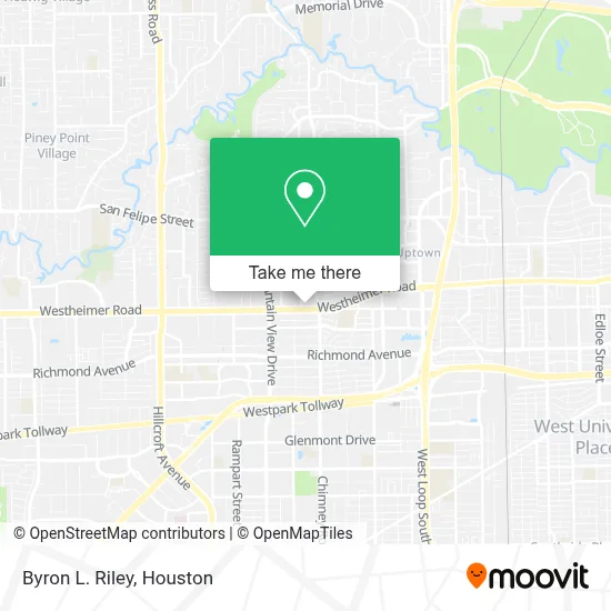 Byron L. Riley map