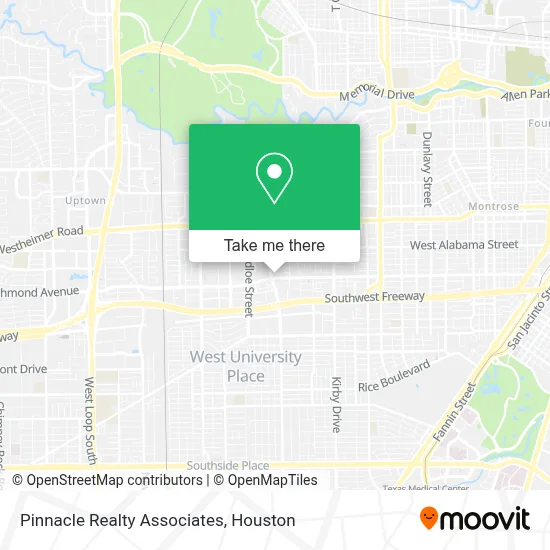 Pinnacle Realty Associates map