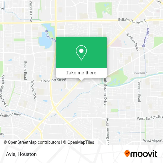 Avis map