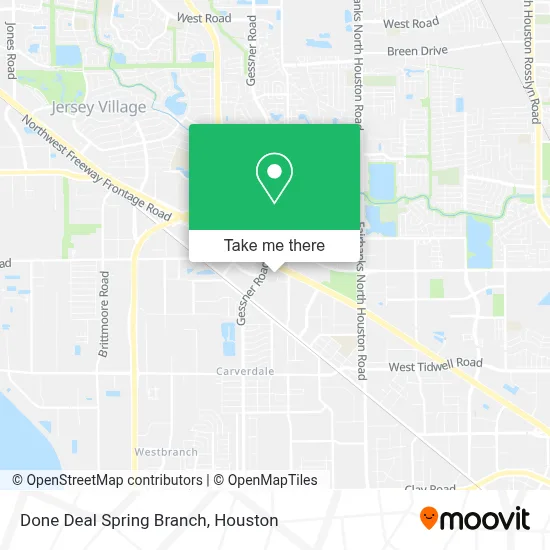 Done Deal Spring Branch map
