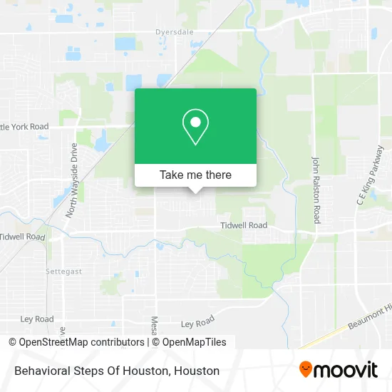 Behavioral Steps Of Houston map