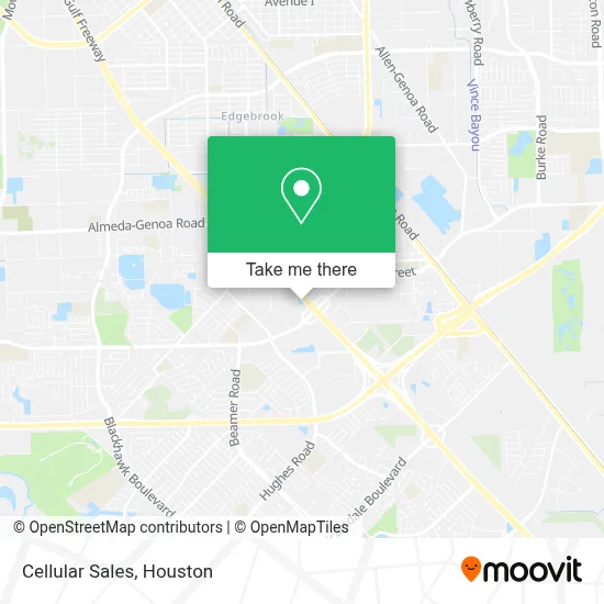 Cellular Sales map