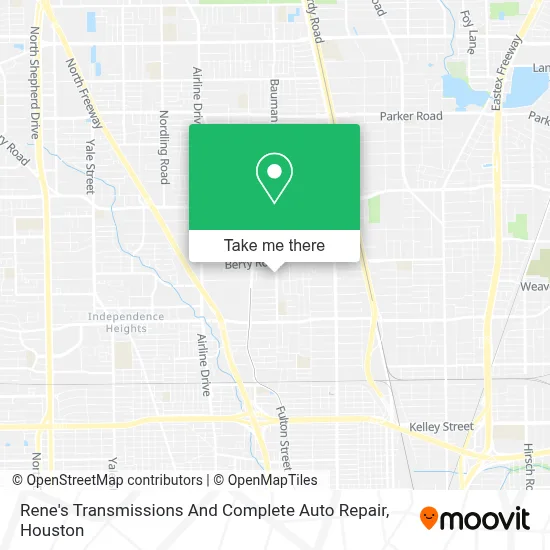 Mapa de Rene's Transmissions And Complete Auto Repair