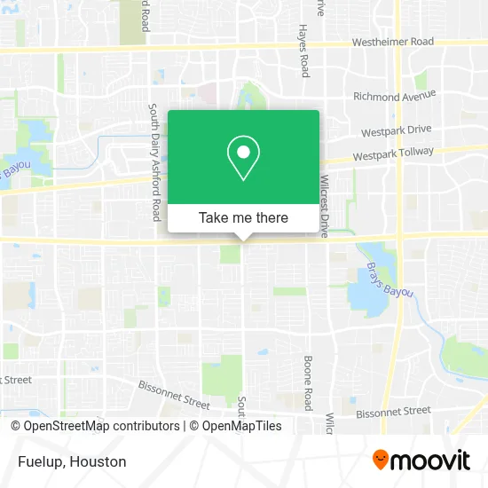 Fuelup map