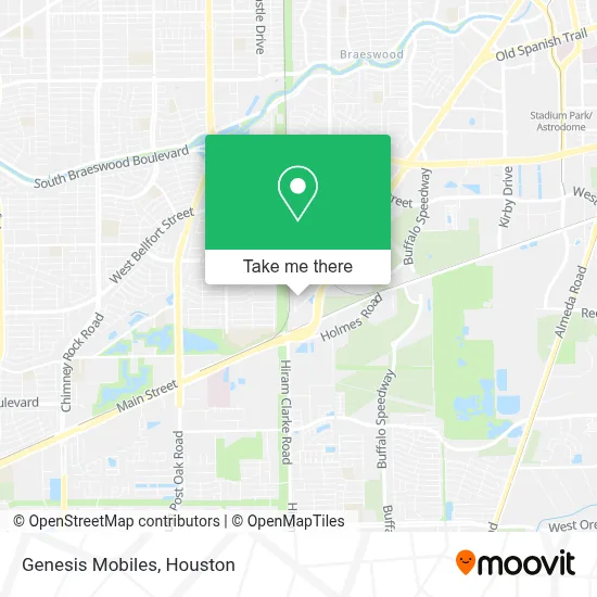 Genesis Mobiles map
