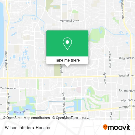 Wilson Interiors map