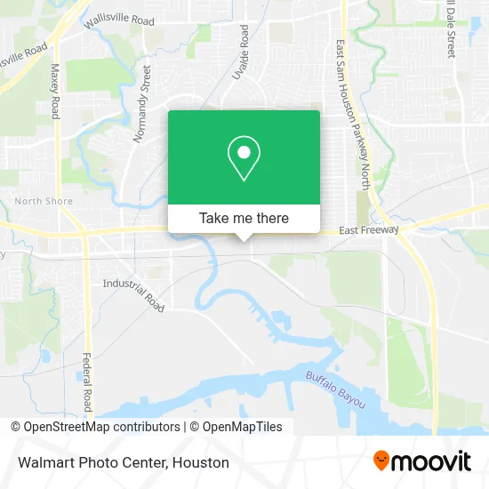 Walmart Photo Center map