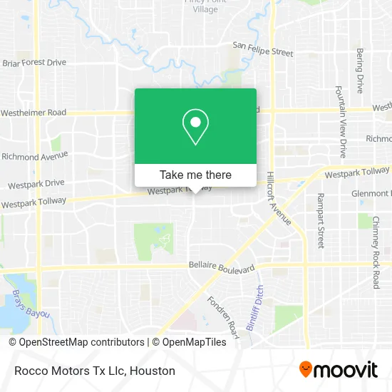 Rocco Motors Tx Llc map