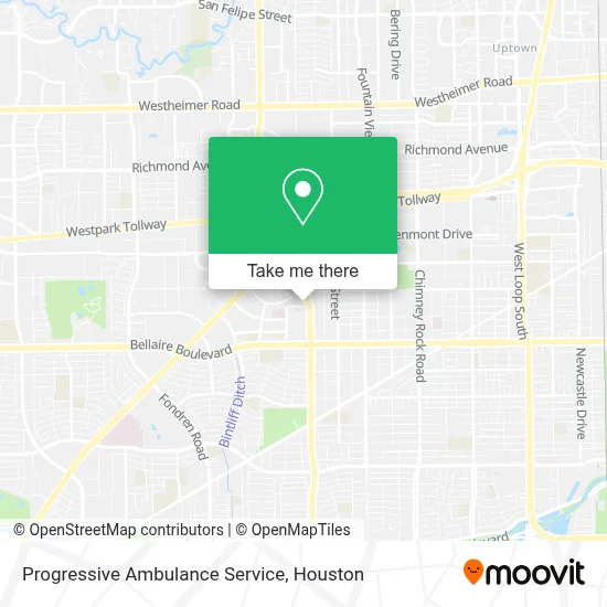 Progressive Ambulance Service map
