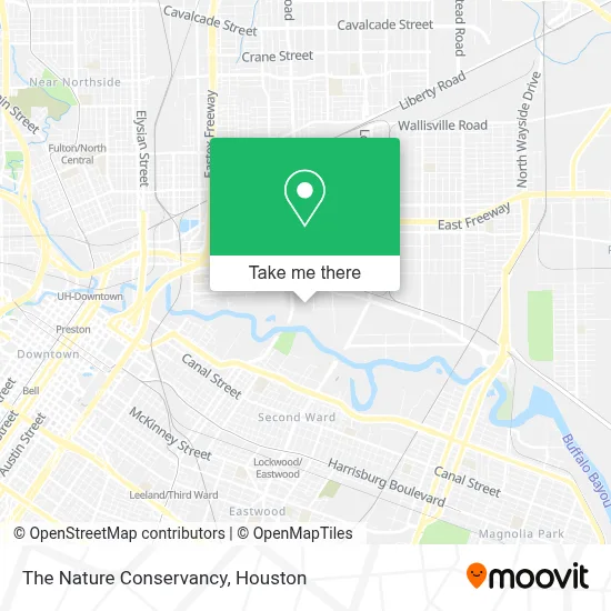 The Nature Conservancy map