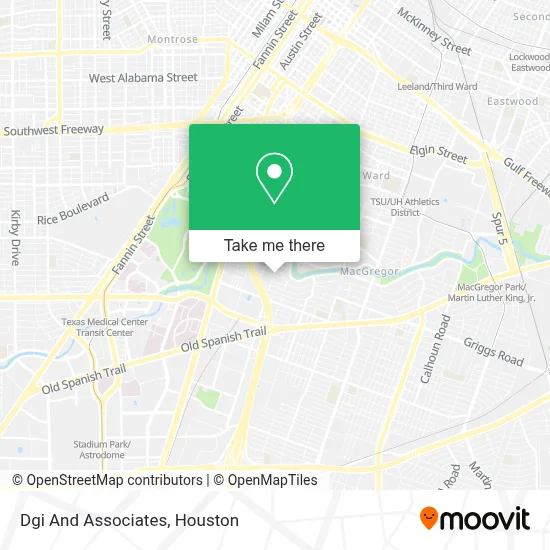 Dgi And Associates map