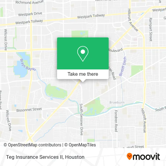 Teg Insurance Services II map