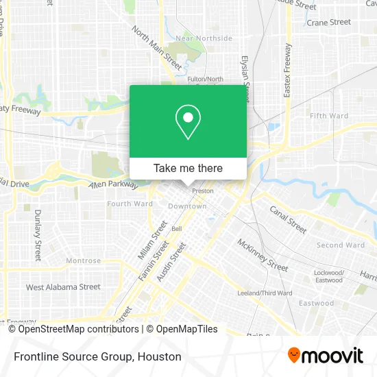 Frontline Source Group map
