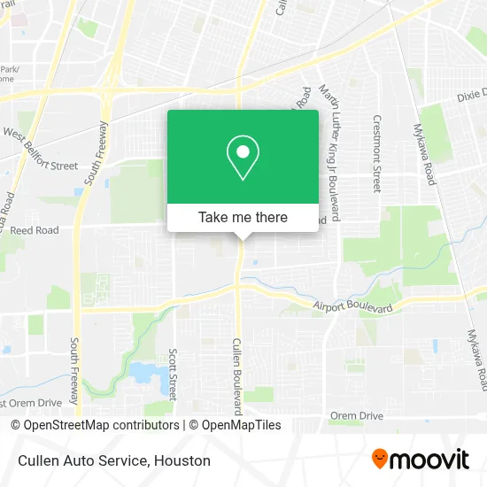 Cullen Auto Service map