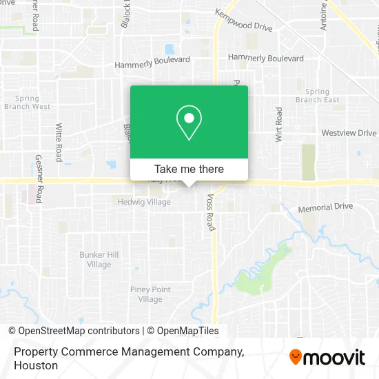 Property Commerce Management Company map