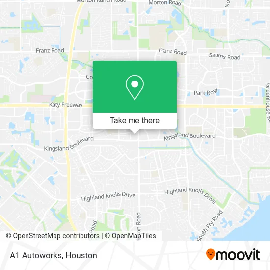 A1 Autoworks map