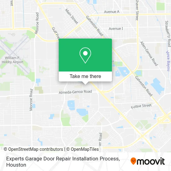 Experts Garage Door Repair Installation Process map