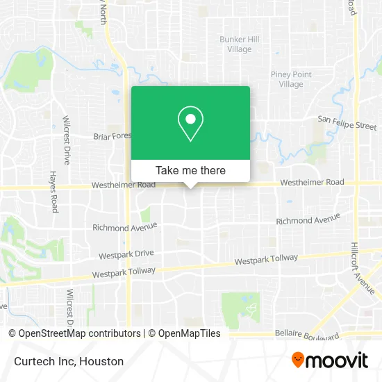 Curtech Inc map