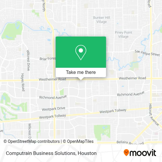 Computrain Business Solutions map
