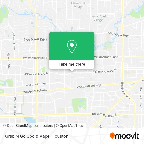 Grab N Go Cbd & Vape map