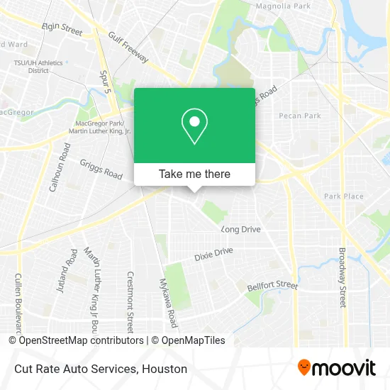 Cut Rate Auto Services map