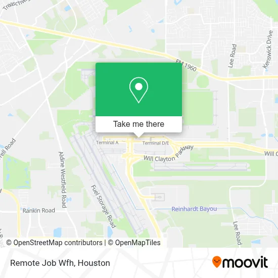 Mapa de Remote Job Wfh