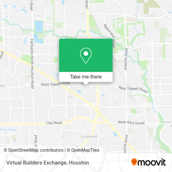 Virtual Builders Exchange map