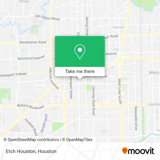 Etch Houston map