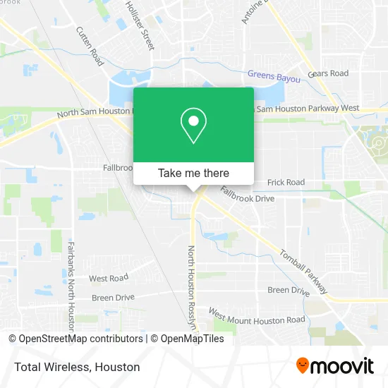 Total Wireless map