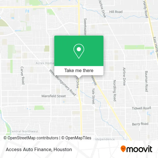 Access Auto Finance map