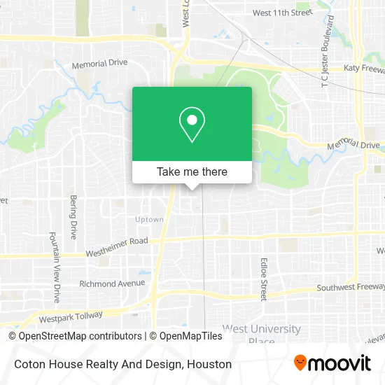 Coton House Realty And Design map