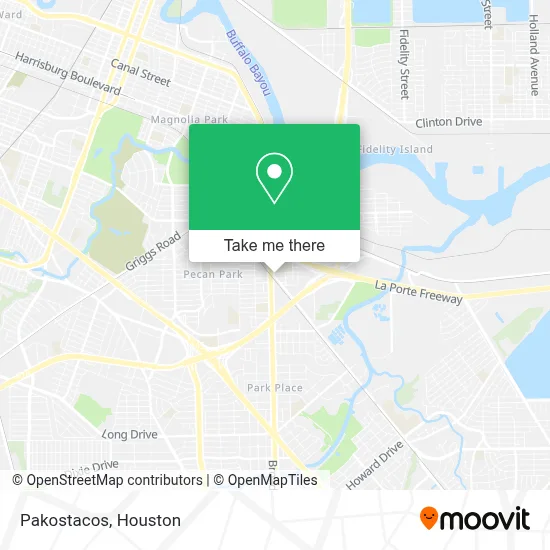 Pakostacos map