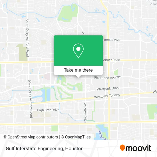 Gulf Interstate Engineering map