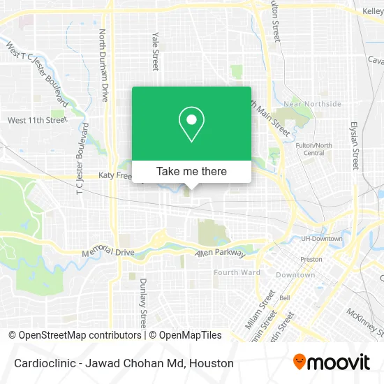 Cardioclinic - Jawad Chohan Md map
